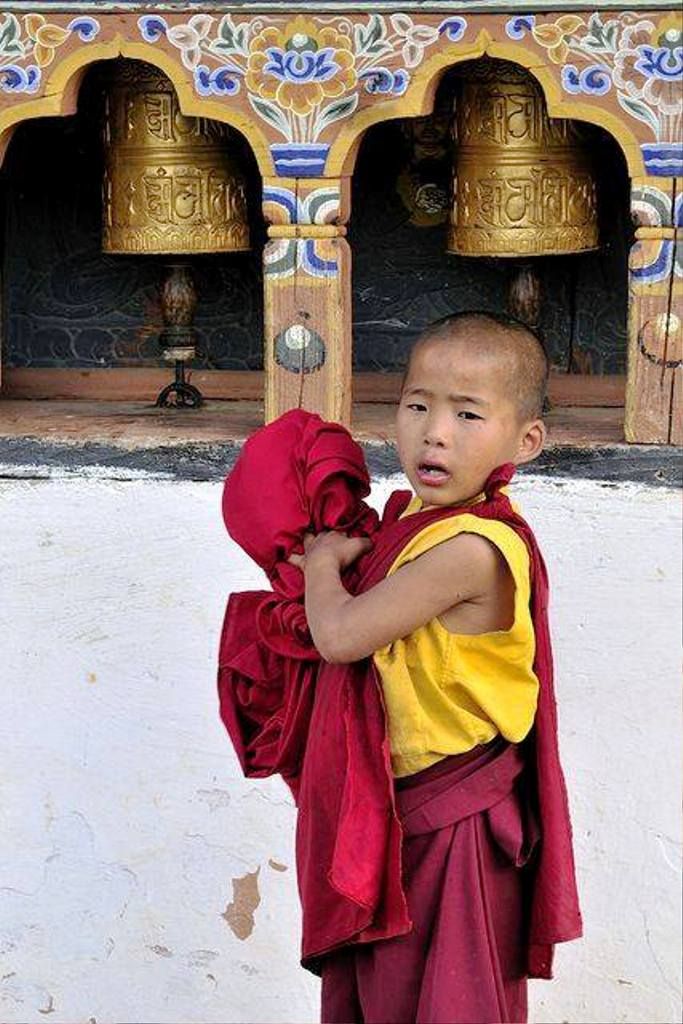 Novice Monk with Robe